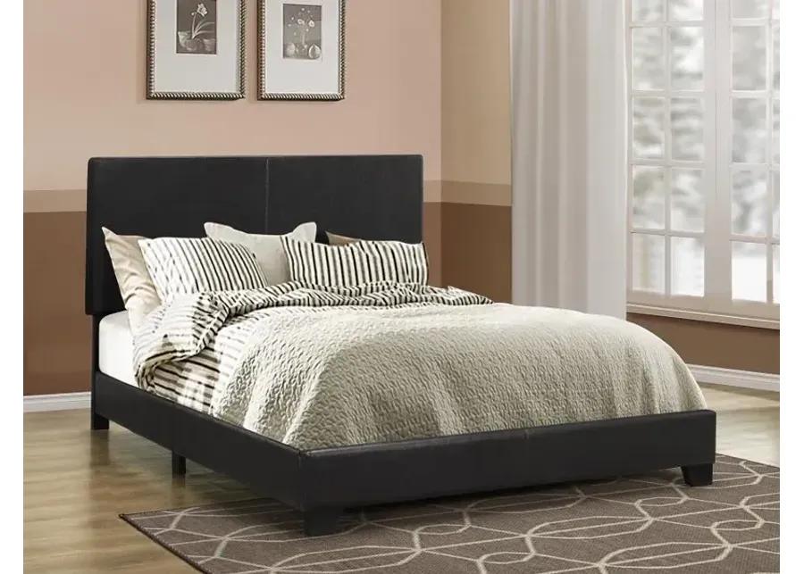 Dorian Upholstered Queen Bed Black