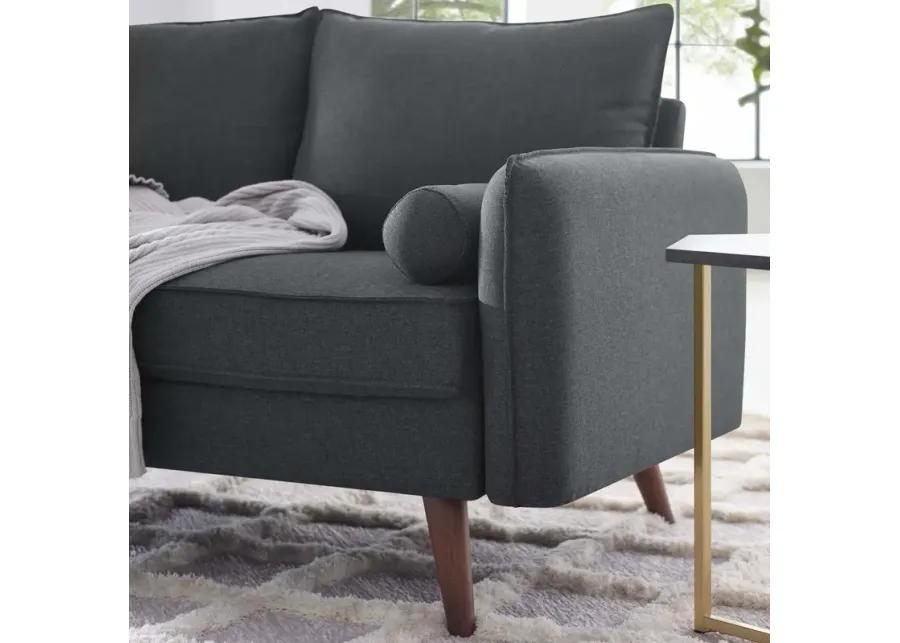 Revive Upholstered Fabric Loveseat