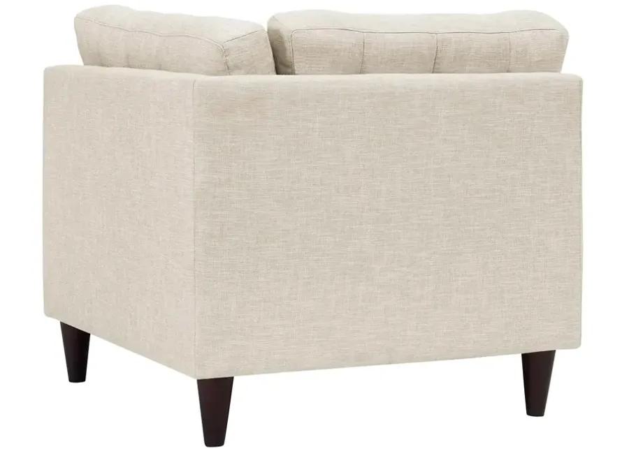 Empress Upholstered Fabric Corner Sofa