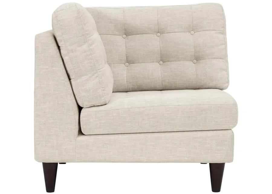 Empress Upholstered Fabric Corner Sofa