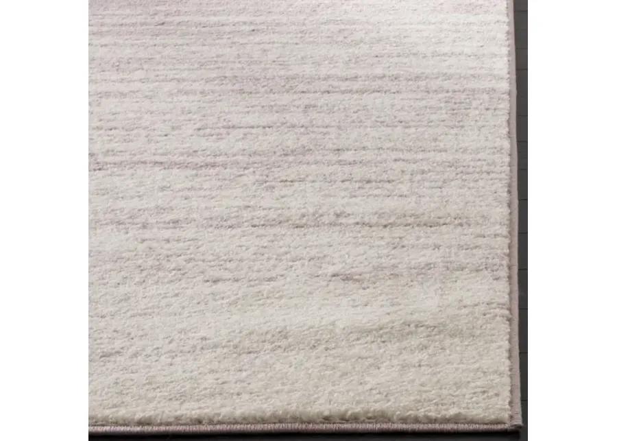 Adirondack Contemporary Cream / Purple 3' X 5' Powerloomed Rug