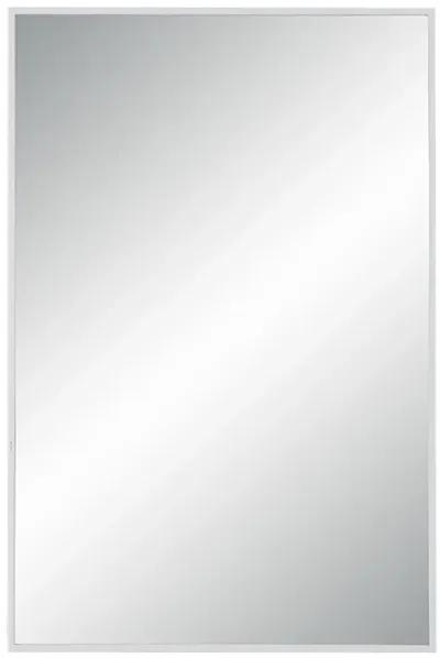 Orchid 35.5" Tall Rectangular Mirror, Matte White