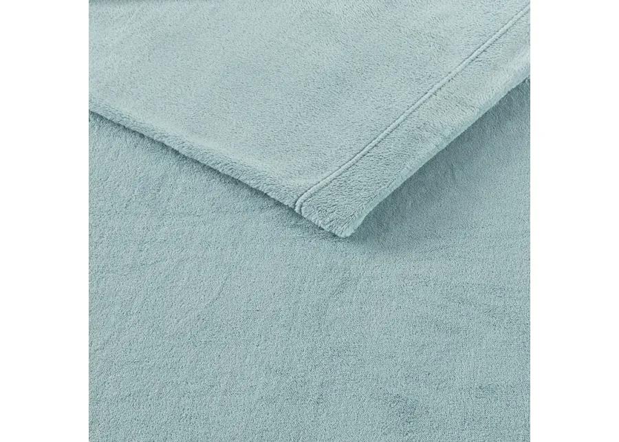 True North by Sleep Philosophy Soloft Plush Aqua Sheet Set