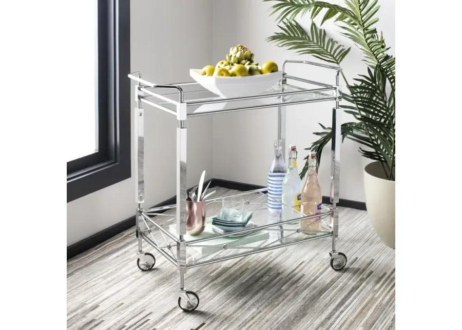 INGRID 2 TIER RECTANGLE BAR CART