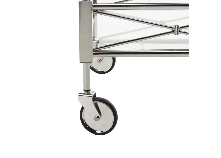 INGRID 2 TIER RECTANGLE BAR CART