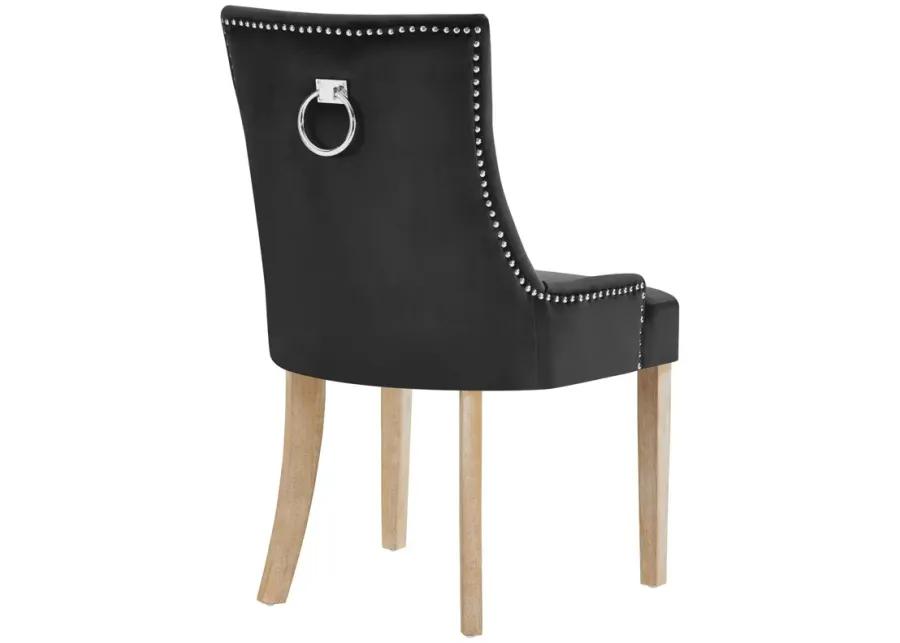 Pose Performance Velvet Dining Chair