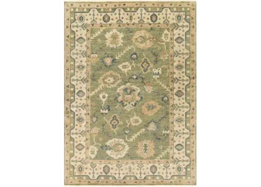 Hillcrest HIL-9017 10' x 14' Handmade Rug