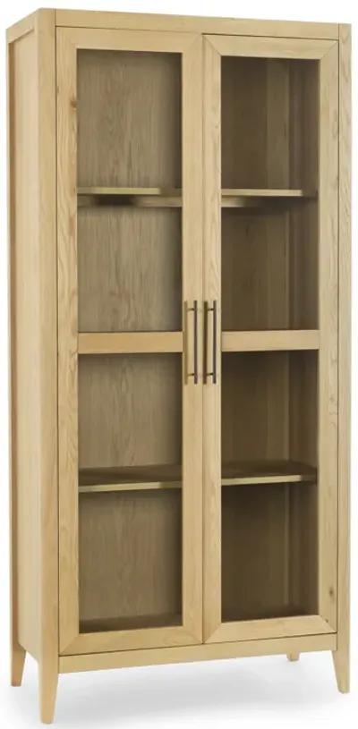 Beechgrove Curio Cabinet in Natural Brown