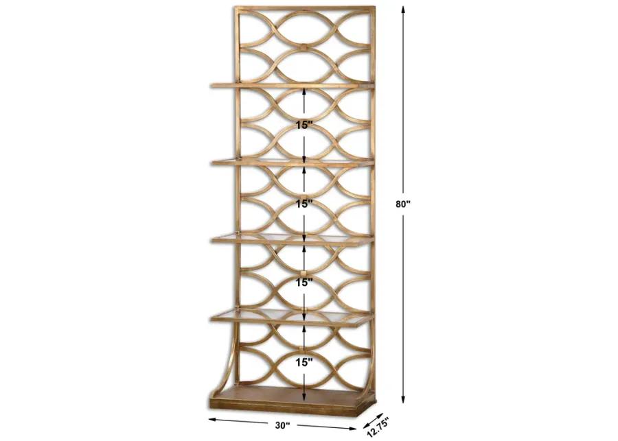 Lashaya Gold Etagere