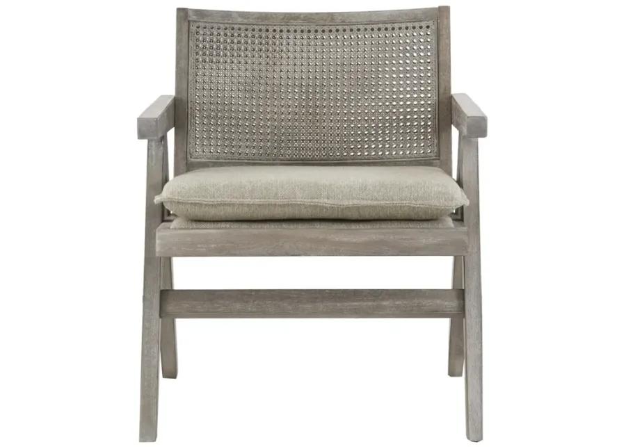 INK+IVY Ventura Grey Accent Chair