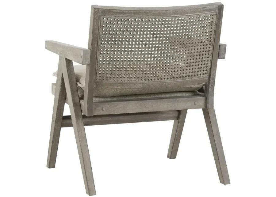 INK+IVY Ventura Grey Accent Chair