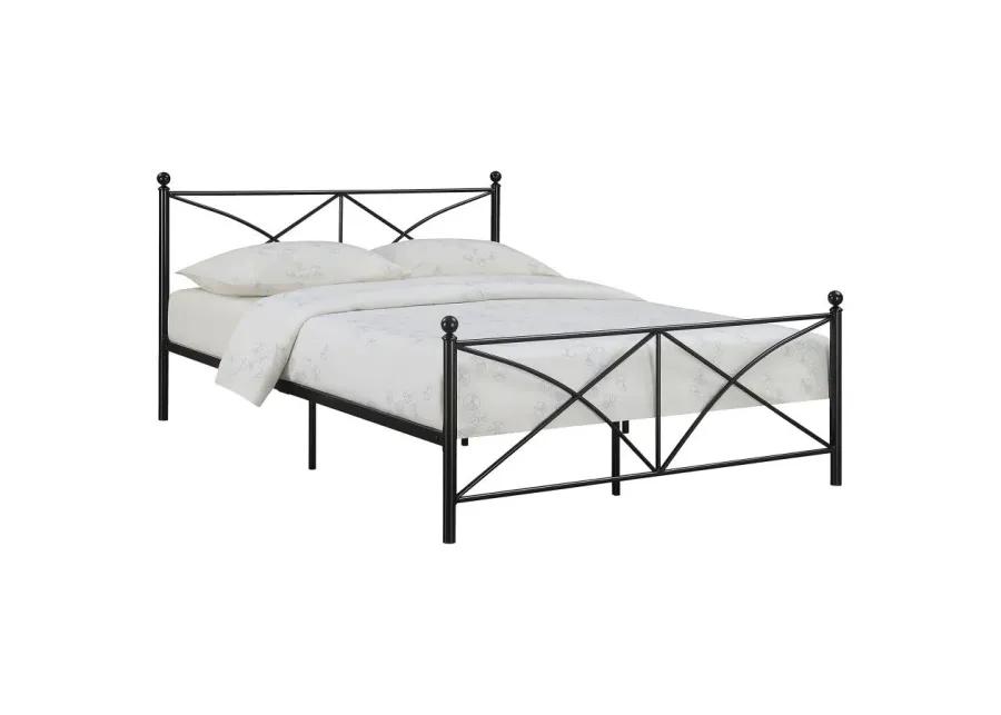 Hart Queen Platform Bed Black