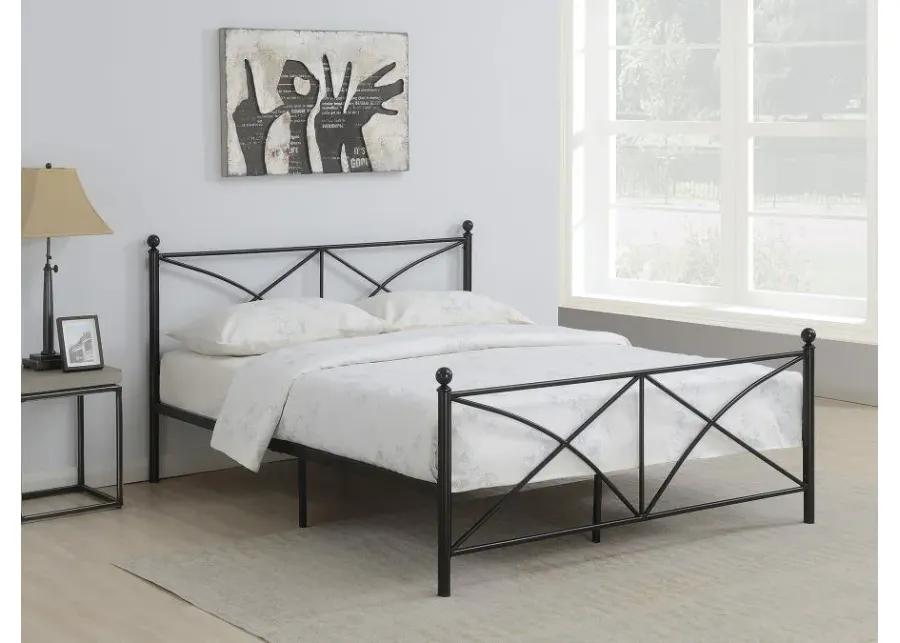 Hart Queen Platform Bed Black