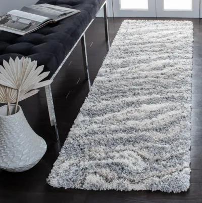 FONTANA SHAG Runner Power Loomed 2'-3" X 8' Rug