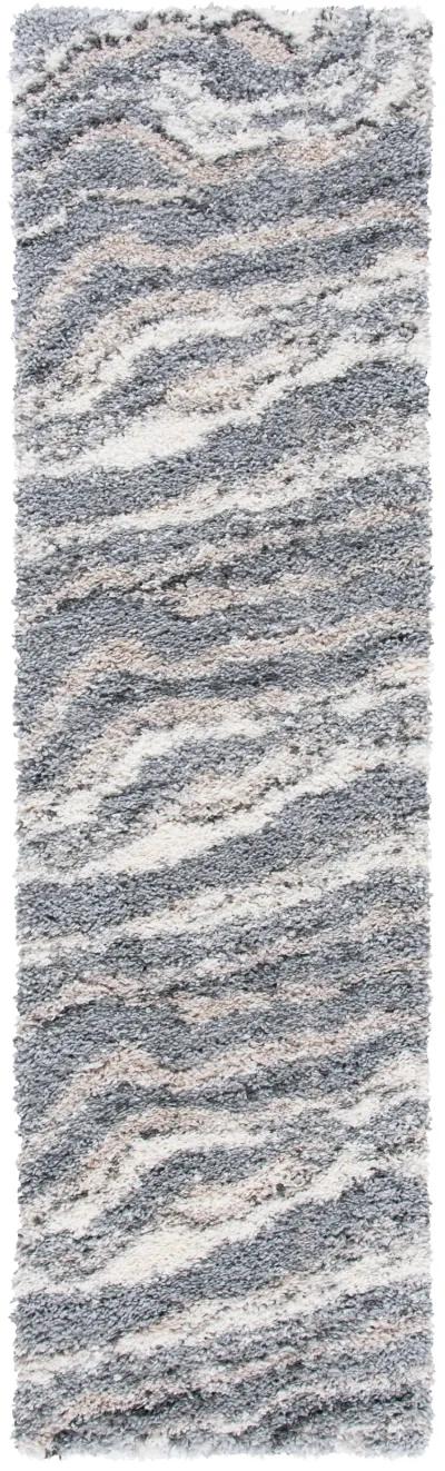 FONTANA SHAG Runner Power Loomed 2'-3" X 8' Rug