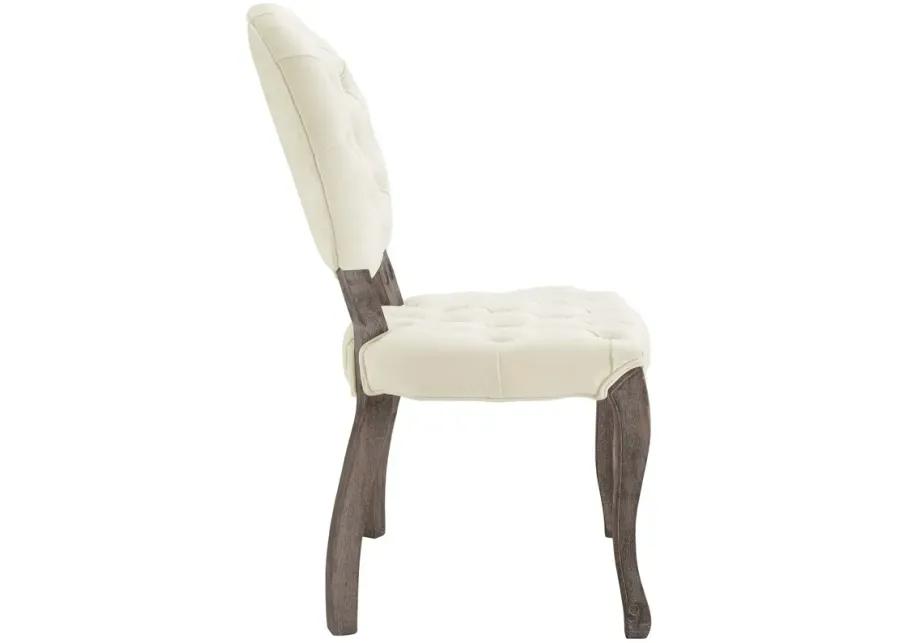 Exhibit French Vintage Dining Performance Velvet Side Chair