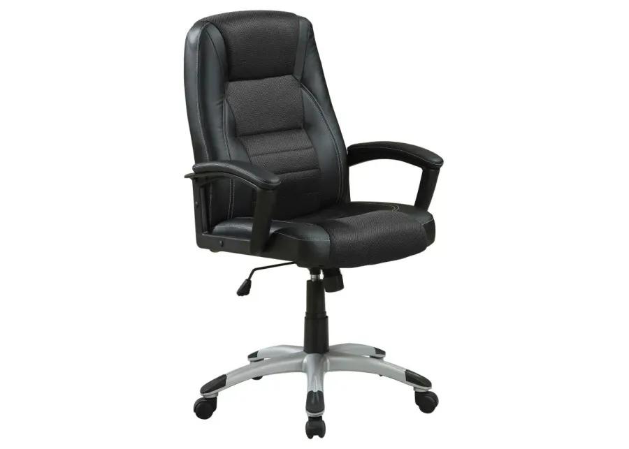 Dione Adjustable Height Office Chair Black