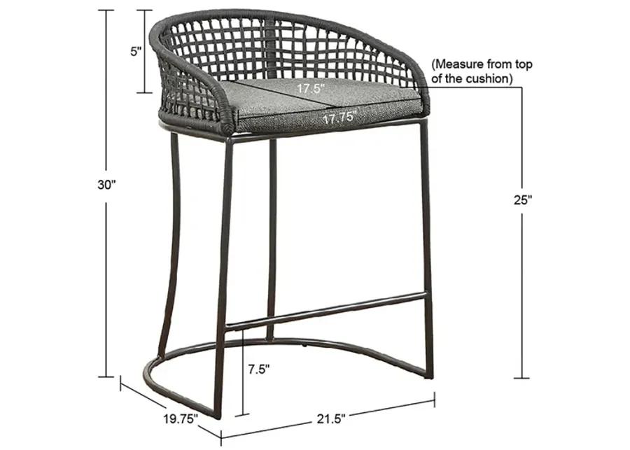 Madison Park Hermosa Counter Stool