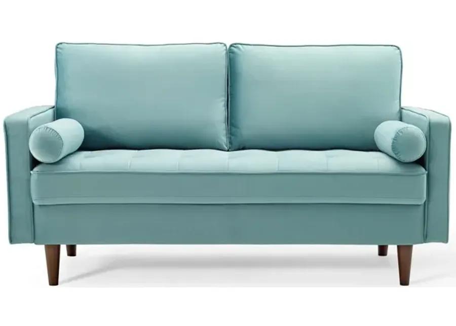 Valour Performance Velvet Loveseat