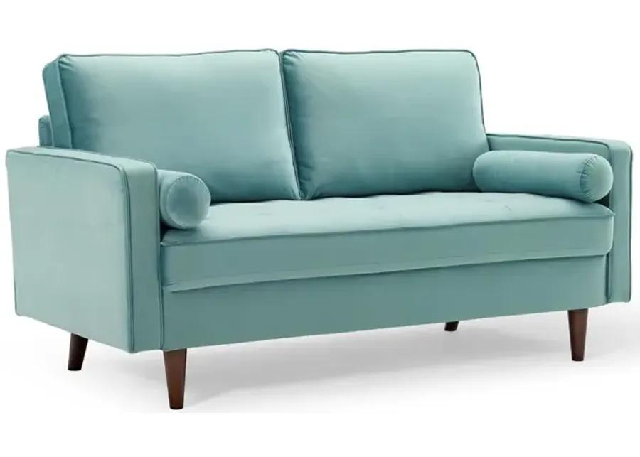 Valour Performance Velvet Loveseat