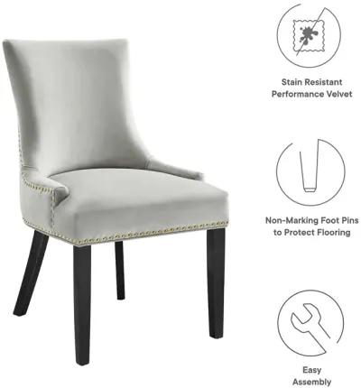 Marquis Performance Velvet Dining Chairs - Set of 2