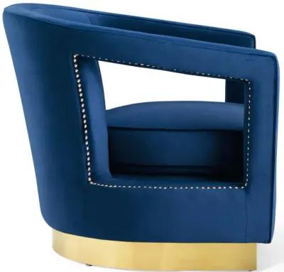 Frolick Performance Velvet Armchair