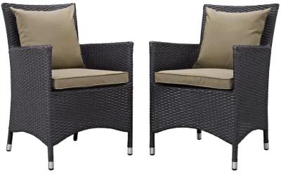 Convene 2 Piece Outdoor Patio Dining Set