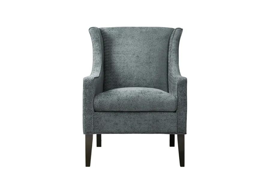 Madison Park Addy Grey Wing Chair