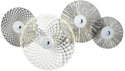 Dream Catcher 24" High 12-Light Wall Sconce - Chrome