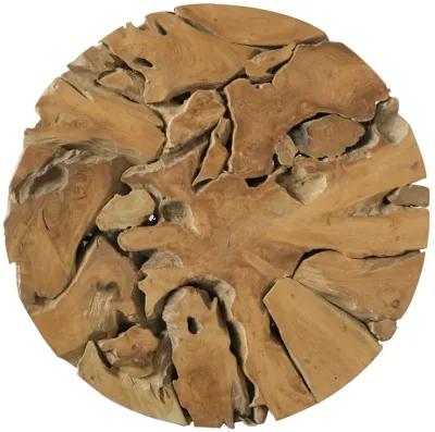 Bruno KD Recycled Teak Root Coffee Table, Natural