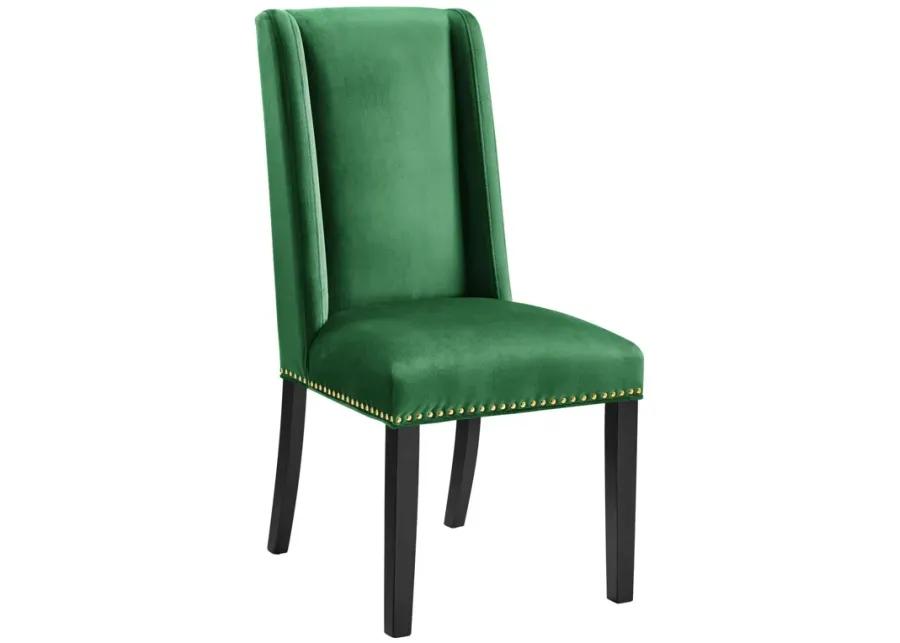 Baron Performance Velvet Dining Chairs - Set of 2