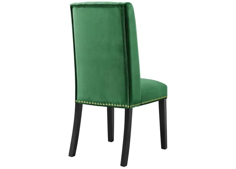 Baron Performance Velvet Dining Chairs - Set of 2