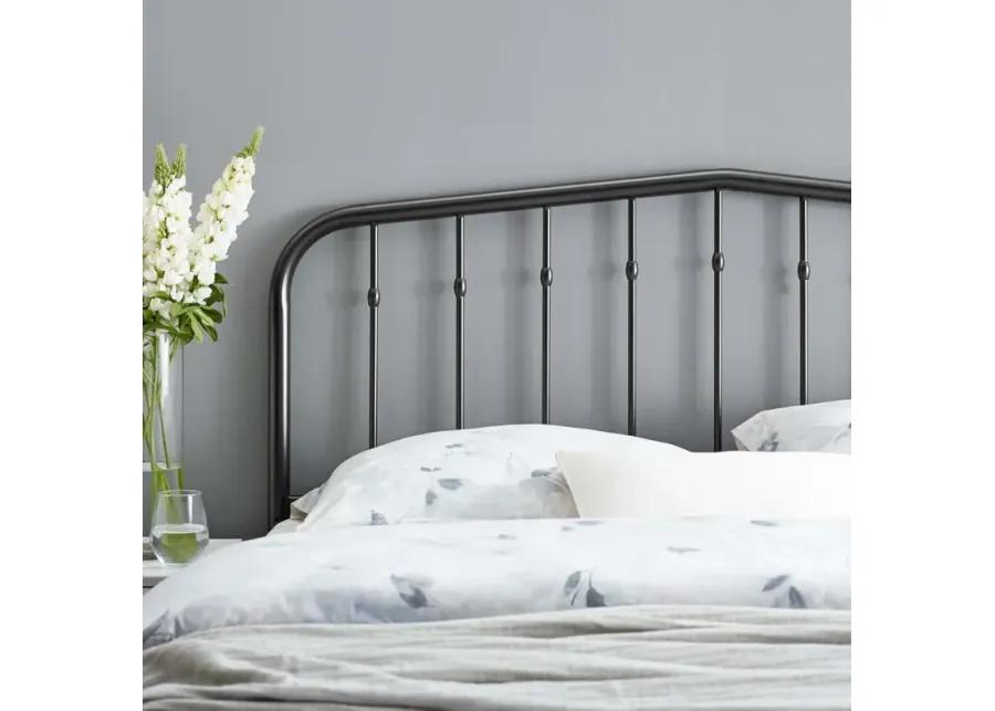 Lennon King Metal Headboard