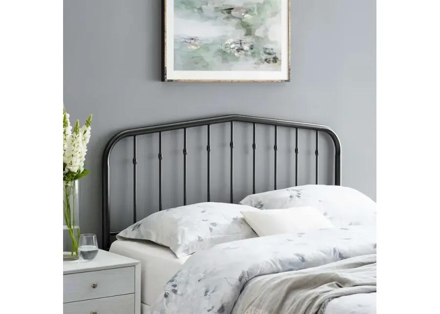 Lennon King Metal Headboard