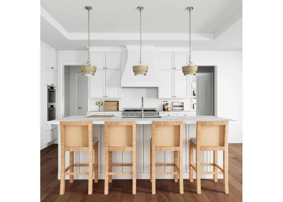 Marin 10.5" Wide 1-Light Pendant - Corkwood