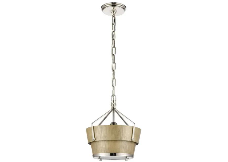 Marin 10.5" Wide 1-Light Pendant - Corkwood