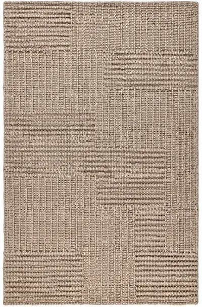 Clayton 9'x12' Recycled Fabric Handwoven Sustainable Beige Accent Area Rug