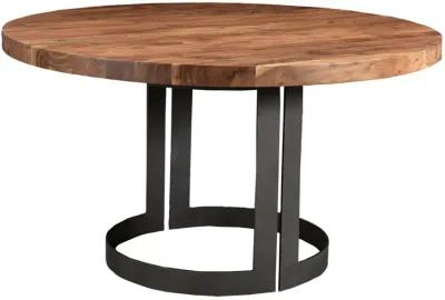 BENT ROUND DINING TABLE 54IN