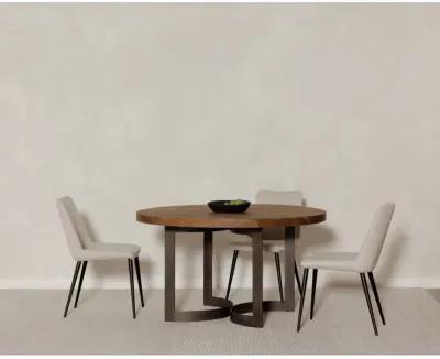 BENT ROUND DINING TABLE 54IN