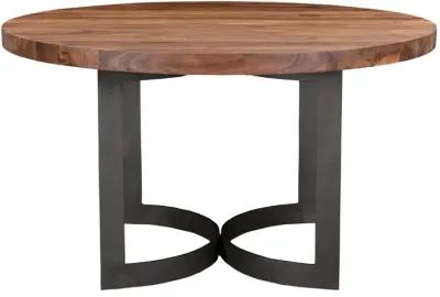 BENT ROUND DINING TABLE 54IN