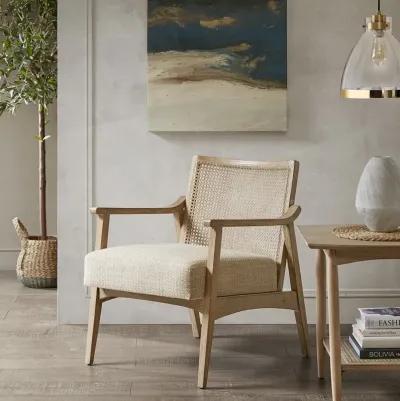 INK+IVY Kelly Light Brown Accent Chair