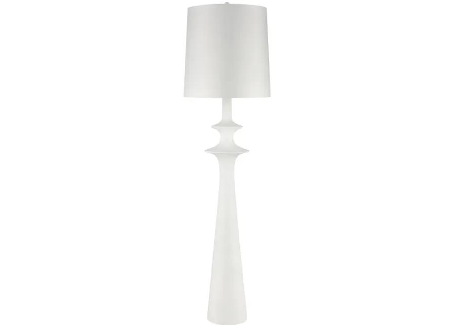 Erica 76" High 1-Light Floor Lamp - Dry White