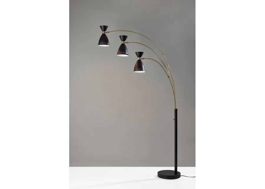 Oscar 3-Arm Arc Lamp