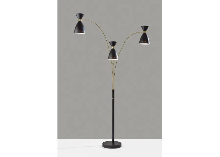 Oscar 3-Arm Arc Lamp