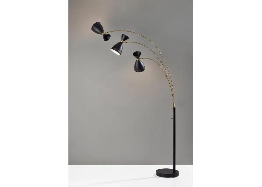 Oscar 3-Arm Arc Lamp