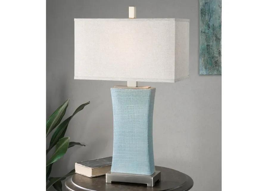 Cantarana Blue Gray Table Lamp