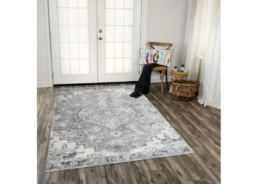 Odyssey M. Gray  Polypropylene 8' x 10' Rectangle Rug