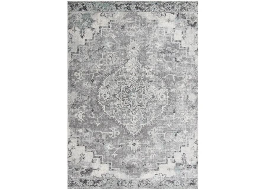 Odyssey M. Gray  Polypropylene 8' x 10' Rectangle Rug