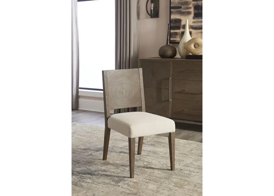 Oakland Wood Side Chair in Brunette