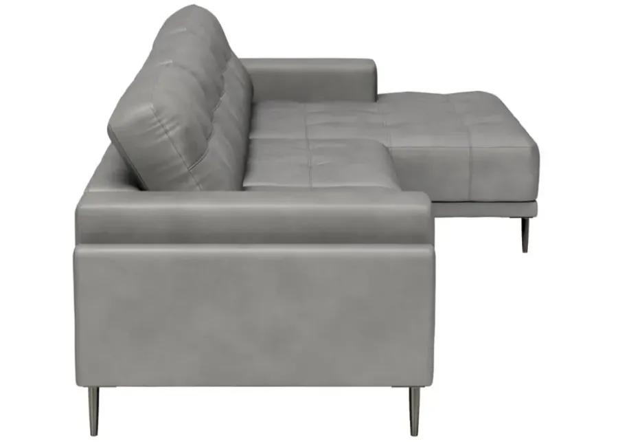 Bliss RAF Chaise Sectional Gray